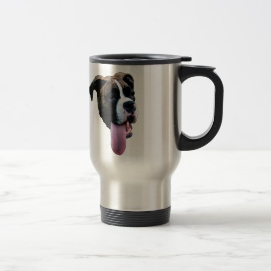 Mug De Voyage Benelli le chien de boxeur (Droit)