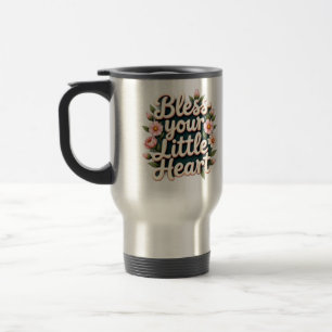 Mug De Voyage Bénissez votre petit coeur