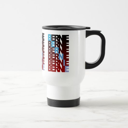 Mug De Voyage BERNIE sanders textuelBern (Droite)