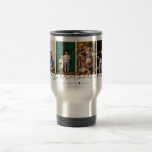 Mug De Voyage Best Brother Ever Modern Script 4 Photos Collage (Centre)