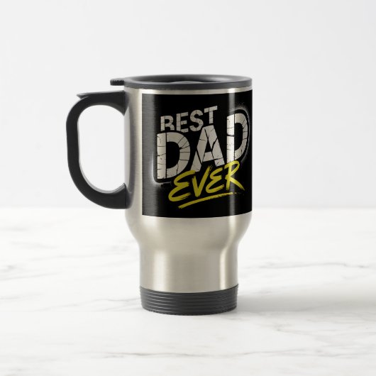 Mug De Voyage Best Dad Ever Graffiti Art (Gauche)