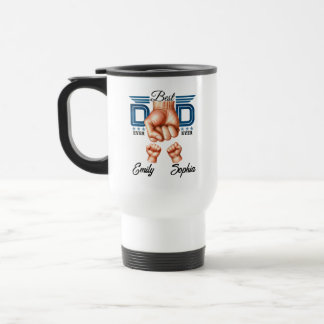 Mug De Voyage Best Dad Ever Personalized | Custom Father’s Day