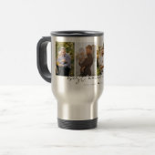 Mug De Voyage Best Uncle Ever Modern Script 4 Photos Collage (Devant gauche)