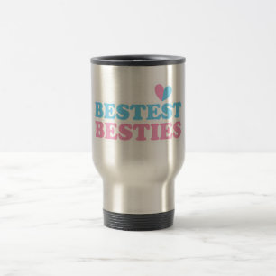 Mug De Voyage BESTEST BESTIES avec les meilleurs amis mignons