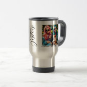 Mug De Voyage Bestie moderne noir Script 2 photo (Devant droit)