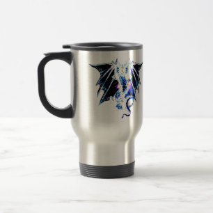Mug De Voyage Bête de mer Dragon Océan Léviathan Fantaisie Isolé
