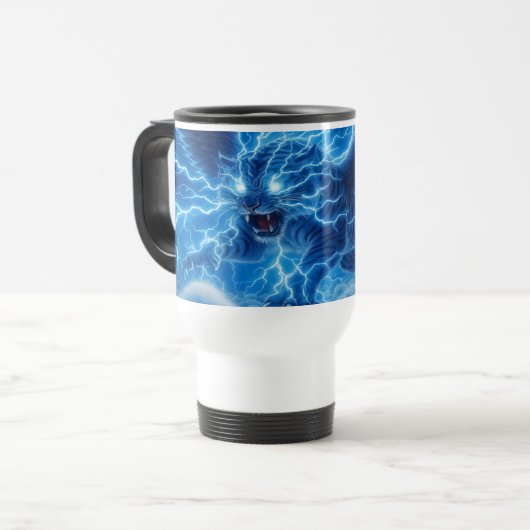 Mug De Voyage Bête de tigre (Devant gauche)