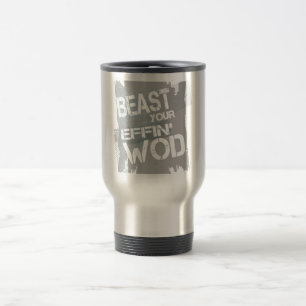 Mug De Voyage Bête votre 'wod d'effin