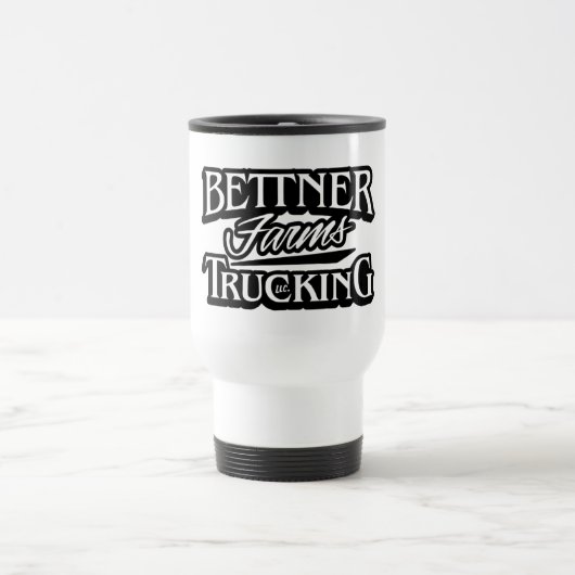 Mug De Voyage Bettner Fermes Camionnage Voyage Mug (Centre)
