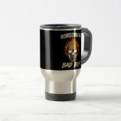 Mug De Voyage Bgm Mauvais - Squelette Mains Coeur (Devant droit)