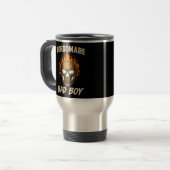 Mug De Voyage Bgm Mauvais - Squelette Mains Coeur (Devant gauche)