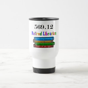 Mug De Voyage Bibliothécaire retraité 569,0 (système décimal