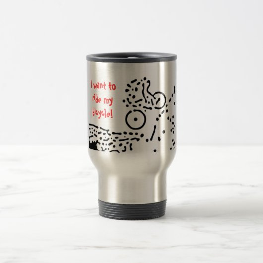 Mug De Voyage Bicyclette (Centre)