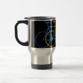 Mug De Voyage Bicyclettes dans trois couleurs (Gauche)
