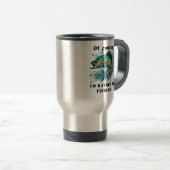 Mug De Voyage Bien sûr que je préfère pêcher (Devant droit)