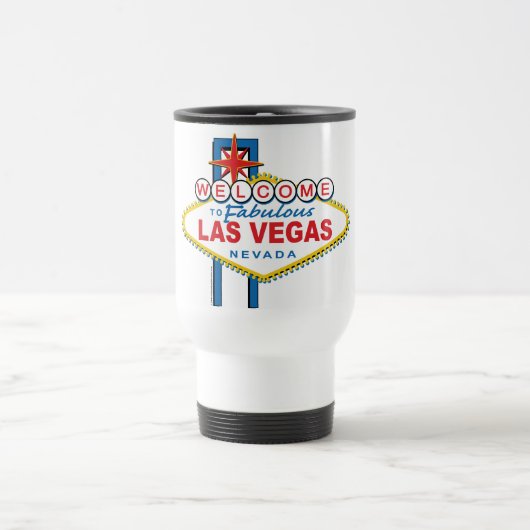 Mug De Voyage Bienvenue à Las Vegas (Centre)