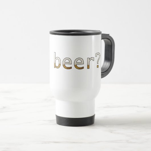 Mug De Voyage bière intouchante ? (© Mira) (Devant droit)