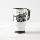 Mug De Voyage Big Old Bullfrog Nature Personnalisée (Devant droit)