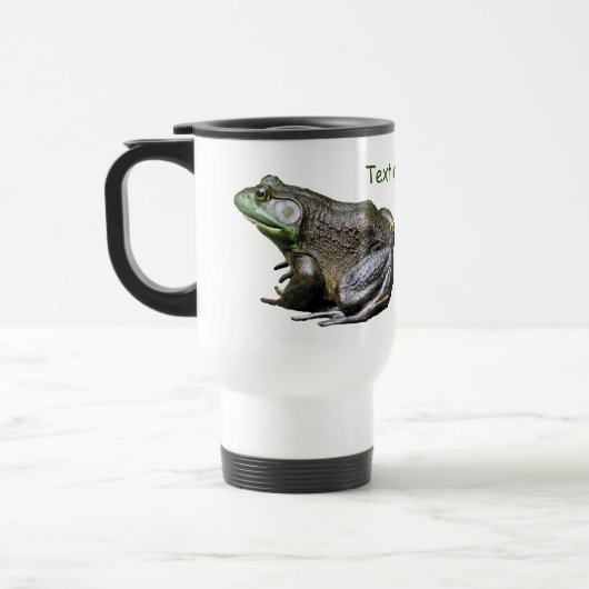 Mug De Voyage Big Old Bullfrog Nature Personnalisée (Gauche)