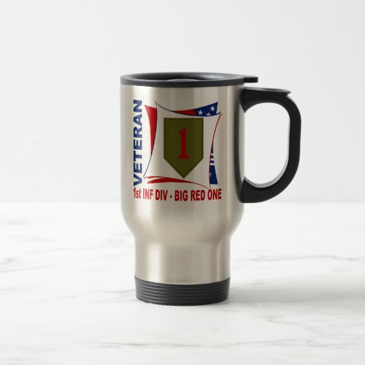 Mug De Voyage Big Red One Vet (Droit)