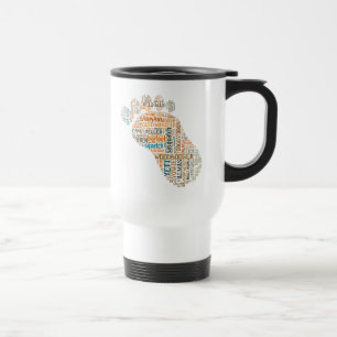 Mug De Voyage Bigfoot appelle le pied