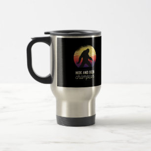 Mug De Voyage Bigfoot Cacher et Rechercher Champion - Drôle Yet