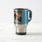 Mug De Voyage Bigfoot Snowboard (Devant droit)