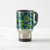 MUG DE VOYAGE BIKINI ROSE (BLEU/VERT) (Devant droit)