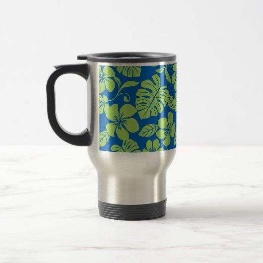 MUG DE VOYAGE BIKINI ROSE (BLEU/VERT) (Gauche)