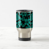 MUG DE VOYAGE BIKINI ROSE (NOIR/TURQUOISE) (Centre)