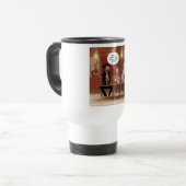 Mug De Voyage Billy L'Enfant ? Drôle dessin de chèvre (Devant gauche)