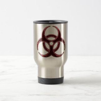 Mug De Voyage Bio symbole rouillé de risque