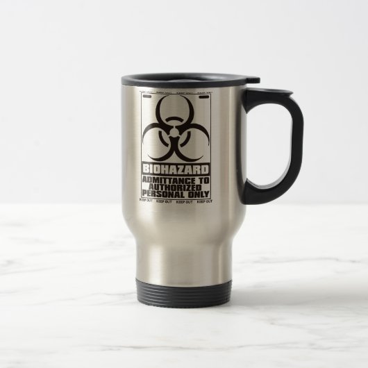 MUG DE VOYAGE BIOHAZARD (Droit)