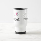 Mug De Voyage Biologiste mignon rose (Centre)