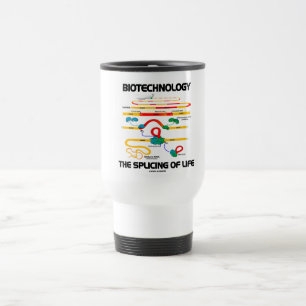 Mug De Voyage Biotechnologie l'épissure de la vie (ARN mûr)