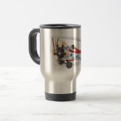 Mug De Voyage biplans (Devant gauche)