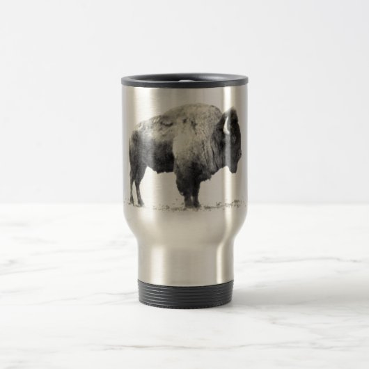 Mug De Voyage Bison américain (Centre)