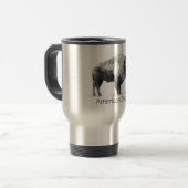 Mug De Voyage Bison américain (Devant gauche)