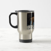 Mug De Voyage Bison de maman et de bébé (Gauche)