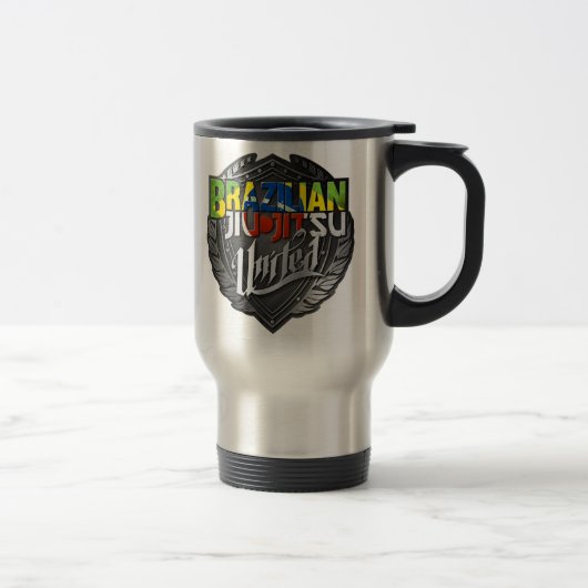 Mug De Voyage BJJ - Brésil Jiu Jitsu United (Droit)