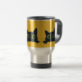 Mug de voyage Black Cat (Devant droit)