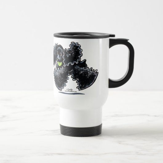 Mug De Voyage Black Cocker Spaniel Play (Droite)