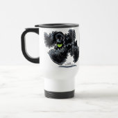 Mug De Voyage Black Cocker Spaniel Play (Gauche)