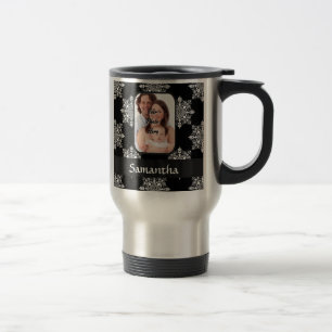 Mug De Voyage Black damas photo personnalisée