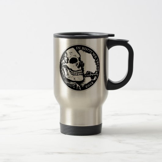 Mug De Voyage Black Death 777 - Liberty (Droit)