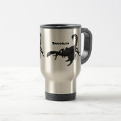 Mug De Voyage Black hungry scorpion (Devant droit)