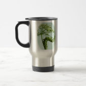 Mug De Voyage Black Swallowtail Caterpillar mangeant du persil (Gauche)