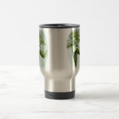 Mug De Voyage Black Swallowtail Caterpillar mangeant du persil (Centre)