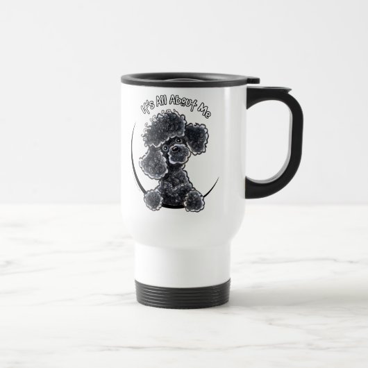 Mug De Voyage Black Toy Poodle IAAM (Droite)