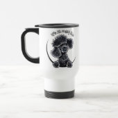 Mug De Voyage Black Toy Poodle IAAM (Gauche)